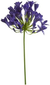 Umelý kvet agapanthus modrý 75 cm