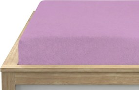 Froté plachta PREMIUM fialovoružová 160x200 cm
