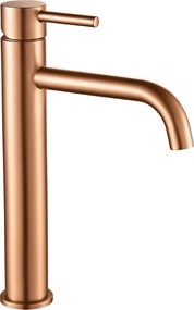 Rea Lungo, vysoká umývadlová batéria h-280, medená matná, REA-B1114