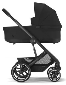CYBEX športový kočík Balios S Lux - moon black (black frame)