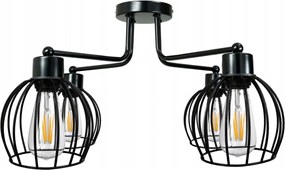 Závesná lampa DRON 4xE27 - DRÔT