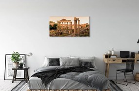 Obraz na plátne Rím Roman Forum svitania 125x50 cm