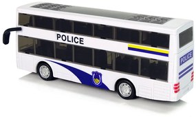 LEAN TOYS Policajný autobus so zvukom