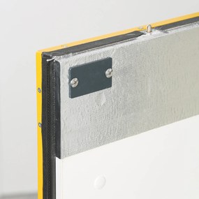 Požiarna skriňa na nebezpečné látky, typ 90, 1200 × 615 × 1950 mm, 2dverová