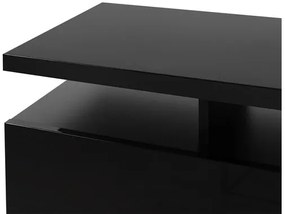 TV skrinka s krbom Anaceta (grafit + grafit lesk) . Vlastná spoľahlivá doprava až k Vám domov. 1106155