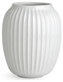 Biela kameninová váza Kähler Design Hammershoi, výška 20 cm