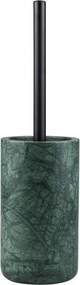 Tmavozelená mramorová WC kefa Marble – Mette Ditmer Denmark