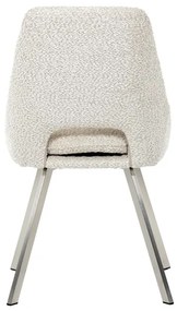 Autronic BONTEC Jedálenská stolička, béžová, látka bouclé, DCL-W1174 CRM2 Farba: Hnedá