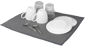 Sivá absorpčná podložka na umytý riad Wenko Miko