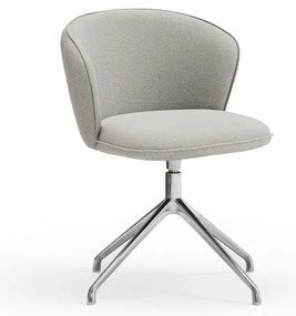 Svetlosivé čalúnené jedálenské kreslá v súprave 2 ks Add – Teulat