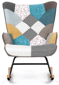 Autronic BONTEC Hojdacie kreslo, viacfarebná, látka, AK-374 PW2 Farba: Viacfarebná