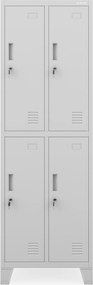 Pracovná šatníková skriňa BHP BARTEK 2 Plus 559 x 1720 x 450 mm