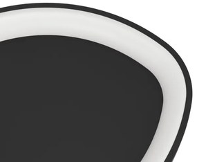 Eglo 901584 - LED Stmievateľné stropné svietidlo LORETELLO LED/12W/230V čierna + DO