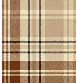 MINDTHEGAP Chesterfield plaid cappuccino - tapeta