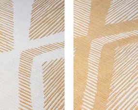 Obojstranný koberec Elle Decoration GEMINI Rhombus ochre