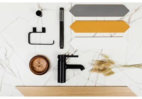 KFA Armatura 864-022-81 - Držiak toaletného papiera nerez/matná čierna