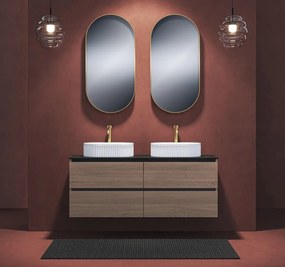Sapho Sapho, EZARA dvojumývadlová skrinka 120x55x46cm, dub cuneo, EZ121-2525