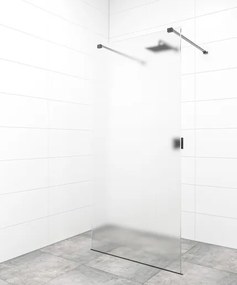 Sprchová zástena Walk-in 110 cm SAT vo farbe profilu čierna SATBWI110MSZAVC, 1 ks