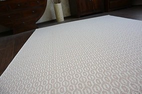 Koberec SIZAL FLAT 48603/526 Očká krém ružový