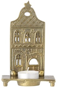 Bloomingville Kovový svietnik na čajovú sviečku Crista Brass no.1