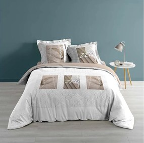 Krásne bavlnené posteľné obliečky ZEN 220 x 200 cm