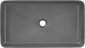 Comad Keramické umývadlo na dosku UM-6275 SLIM 60, sivá