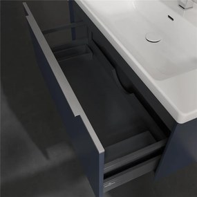 VILLEROY &amp; BOCH Subway 3.0 závesná skrinka pod umývadlo, 1 zásuvka, 973 x 478 x 429 mm, Marine Blue, C56900VQ