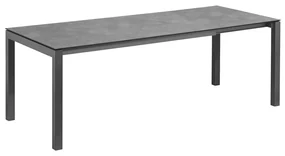 Cubic HPL rozťahovací stôl antracit 160-220-280 cm