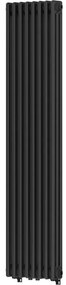 Mexen Denver, vykurovacie teleso 1600 x 378 mm, 1487 W, čierna, W215-1600-378-00-70