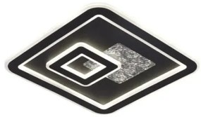 LED Stmievateľné stropné svietidlo LED/110W/230V čierna + diaľkové ovládanie
