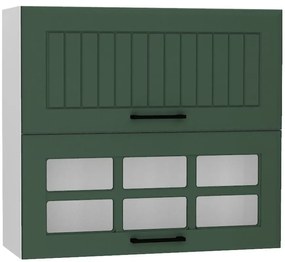 Skrinka do kuchyne Irma W80grf/2 Sd zelená Mat