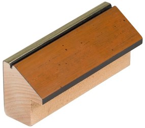DANTIK rám na obraz 40x50 | INCLINATA colori hnědá (Plexi Čiré)