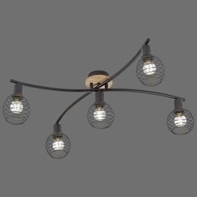 Leuchten Direkt 15925-79 - Prisadený luster EUGEN 5xE14/40W/230V
