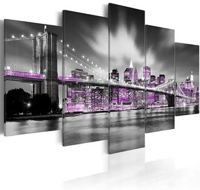 Obraz - Amethystine New York Veľkosť: 225x112.5, Verzia: Premium Print