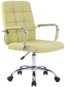 Design-Shop Kancelárska stolička D-Pro látka - Zelená