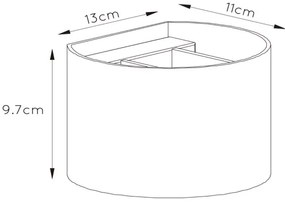 Lucide 09218/04/30 - LED Nástenné svietidlo XIO 1xG9/4W/230V čierne
