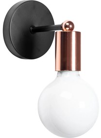 Nástenné svietidlo Bulb rose gold 392205