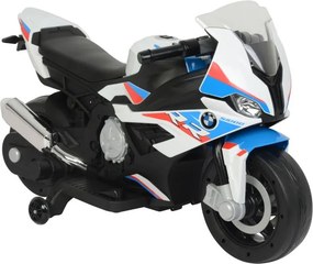LEAN CARS Elektrická motorka na batériu BMW S1000RR 2156 biela