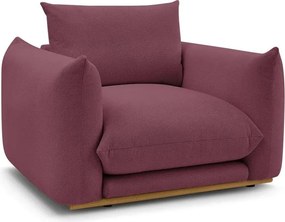 Vínovočervené kreslo Ernest – Bobochic Paris