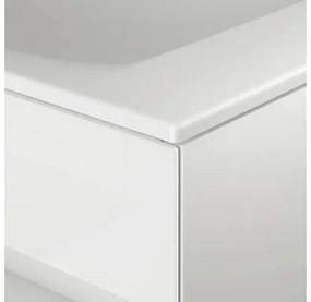 Kúpeľňová skrinka pod umývadlo KEUCO Stageline biela 120 x 62,5 x 49 cm 32882300100