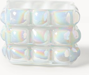 Ručne fúkaná váza Bubble, V 18 cm