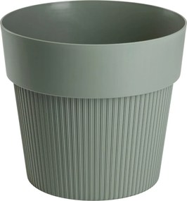 PLASTOVÝ KVETINÁČ SILVA LINE 20X17,5 CM MÄTOVÁ