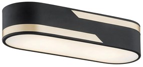 Argon 6001 - Stropné svietidlo TONI 3xE27/15W/230V čierna/zlatá