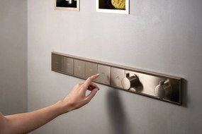 Hansgrohe RainSelect, podomietkový termostatický modul pre 5 spotrebičov, kartáčovaný bronz, HAN-15384140