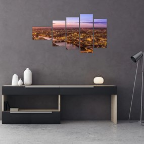 Obraz mesta na stenu