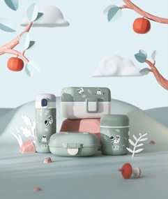 monbento Termo box na potraviny Monbento Capsule Green Raccoon 280 ml