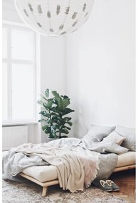 Dvojlôžková posteľ z borovicového dreva s roštom 180x200 cm Senza – Karup Design