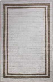 Protišmykový koberec MILANO 80007-01 krémový / hnedý