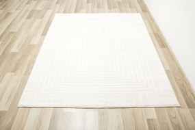 Koberec Misha E938A obdĺžníky krémový