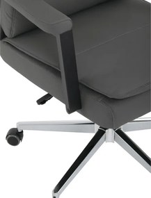 Kancelárska stolička sivá KA-D8104 GREY
